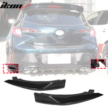 Load image into Gallery viewer, 2019-2022 Toyota Corolla E210 Hatchback Matte Rear Splitter 2PC