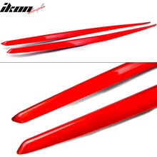 Load image into Gallery viewer, 2014-2018 Mercedes-Benz CLA-Class W117 C117 Painted Red Side Skirts PP