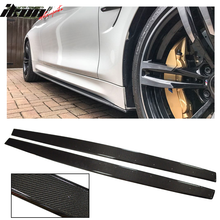 Load image into Gallery viewer, 2015-2020 BMW 4-Serie F82 2DR F83 Convertible M4 Carbon CF Side Skirt