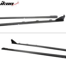 Load image into Gallery viewer, 2015-2021 WRX STI Sedan Carbon Fiber CF Side Skirts Extension