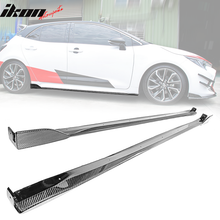 Load image into Gallery viewer, 2019-2025 Toyota Corolla E210 T Style Carbon Fiber Side Skirts CF