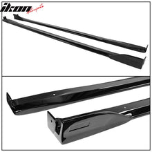 Load image into Gallery viewer, 2019-2025 Toyota Corolla Hatchback 5Dr Painted #218 Black Side Skirts