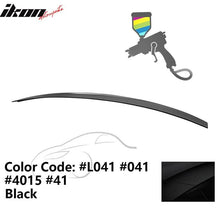 Load image into Gallery viewer, 2009-2014 Audi A4 Quattro B8 4Door Painted ABS Trunk Spoiler Wing