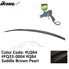 Load image into Gallery viewer, 2009-2014 Audi A4 Quattro B8 4Door Painted ABS Trunk Spoiler Wing