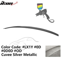 Load image into Gallery viewer, 2009-2014 Audi A4 Quattro B8 4Door Painted ABS Trunk Spoiler Wing
