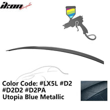 Load image into Gallery viewer, 2009-2014 Audi A4 Quattro B8 4Door Painted ABS Trunk Spoiler Wing