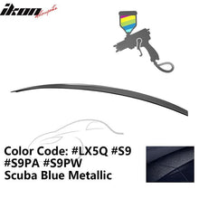 Load image into Gallery viewer, 2009-2014 Audi A4 Quattro B8 4Door Painted ABS Trunk Spoiler Wing