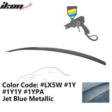 Load image into Gallery viewer, 2009-2014 Audi A4 Quattro B8 4Door Painted ABS Trunk Spoiler Wing