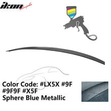 Load image into Gallery viewer, 2009-2014 Audi A4 Quattro B8 4Door Painted ABS Trunk Spoiler Wing