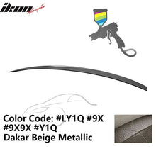 Load image into Gallery viewer, 2009-2014 Audi A4 Quattro B8 4Door Painted ABS Trunk Spoiler Wing