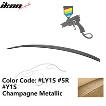 Load image into Gallery viewer, 2009-2014 Audi A4 Quattro B8 4Door Painted ABS Trunk Spoiler Wing