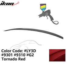 Load image into Gallery viewer, 2009-2014 Audi A4 Quattro B8 4Door Painted ABS Trunk Spoiler Wing