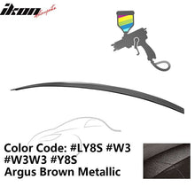 Load image into Gallery viewer, 2009-2014 Audi A4 Quattro B8 4Door Painted ABS Trunk Spoiler Wing
