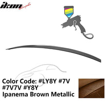 Load image into Gallery viewer, 2009-2014 Audi A4 Quattro B8 4Door Painted ABS Trunk Spoiler Wing