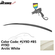 Load image into Gallery viewer, 2009-2014 Audi A4 Quattro B8 4Door Painted ABS Trunk Spoiler Wing
