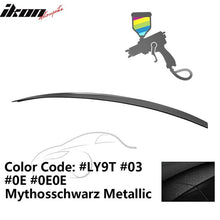 Load image into Gallery viewer, 2009-2014 Audi A4 Quattro B8 4Door Painted ABS Trunk Spoiler Wing