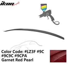 Load image into Gallery viewer, 2009-2014 Audi A4 Quattro B8 4Door Painted ABS Trunk Spoiler Wing