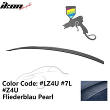 Load image into Gallery viewer, 2009-2014 Audi A4 Quattro B8 4Door Painted ABS Trunk Spoiler Wing