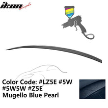 Load image into Gallery viewer, 2009-2014 Audi A4 Quattro B8 4Door Painted ABS Trunk Spoiler Wing