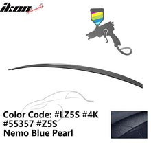 Load image into Gallery viewer, 2009-2014 Audi A4 Quattro B8 4Door Painted ABS Trunk Spoiler Wing