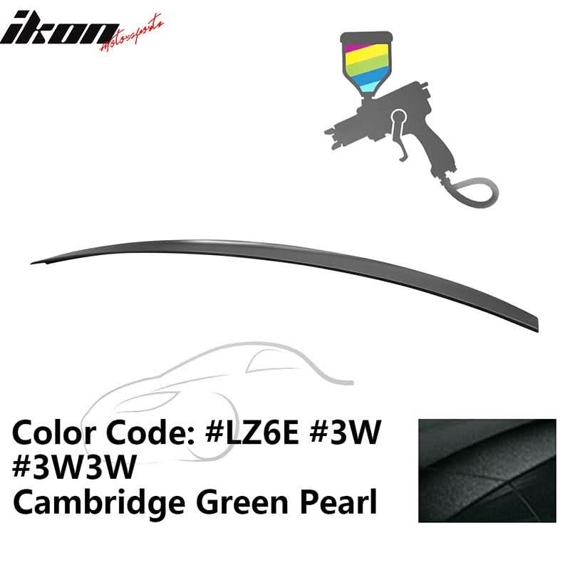 2009-2014 Audi A4 Quattro B8 4Door Painted ABS Trunk Spoiler Wing