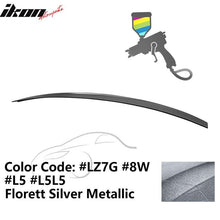 Load image into Gallery viewer, 2009-2014 Audi A4 Quattro B8 4Door Painted ABS Trunk Spoiler Wing