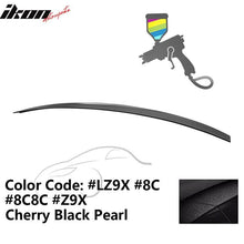 Load image into Gallery viewer, 2009-2014 Audi A4 Quattro B8 4Door Painted ABS Trunk Spoiler Wing