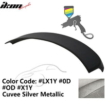 Load image into Gallery viewer, 2012-2014 Audi A6 C7 Sedan 4Dr D Style Painted ABS Trunk Spoiler Wing