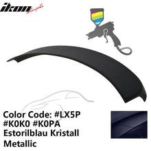 Load image into Gallery viewer, 2012-2014 Audi A6 C7 Sedan 4Dr D Style Painted ABS Trunk Spoiler Wing