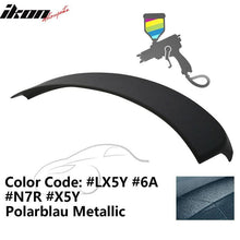 Load image into Gallery viewer, 2012-2014 Audi A6 C7 Sedan 4Dr D Style Painted ABS Trunk Spoiler Wing