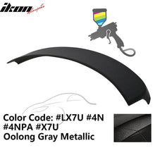 Load image into Gallery viewer, 2012-2014 Audi A6 C7 Sedan 4Dr D Style Painted ABS Trunk Spoiler Wing