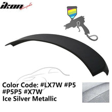 Load image into Gallery viewer, 2012-2014 Audi A6 C7 Sedan 4Dr D Style Painted ABS Trunk Spoiler Wing