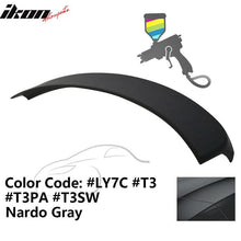 Load image into Gallery viewer, 2012-2014 Audi A6 C7 Sedan 4Dr D Style Painted ABS Trunk Spoiler Wing
