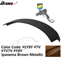 Load image into Gallery viewer, 2012-2014 Audi A6 C7 Sedan 4Dr D Style Painted ABS Trunk Spoiler Wing
