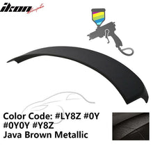 Load image into Gallery viewer, 2012-2014 Audi A6 C7 Sedan 4Dr D Style Painted ABS Trunk Spoiler Wing