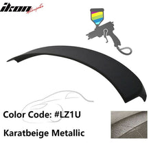 Load image into Gallery viewer, 2012-2014 Audi A6 C7 Sedan 4Dr D Style Painted ABS Trunk Spoiler Wing