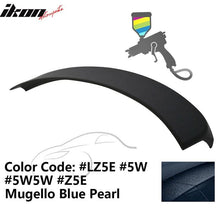 Load image into Gallery viewer, 2012-2014 Audi A6 C7 Sedan 4Dr D Style Painted ABS Trunk Spoiler Wing