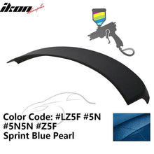 Load image into Gallery viewer, 2012-2014 Audi A6 C7 Sedan 4Dr D Style Painted ABS Trunk Spoiler Wing