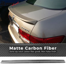 Load image into Gallery viewer, 2003-2005 Honda Accord 4 Door Sedan CF Carbon Fiber Rear Trunk Spoiler