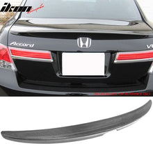 Load image into Gallery viewer, 2008-2012 Honda Accord Sedan JDM Carbon Fiber CF Rear Trunk Spoiler
