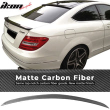Load image into Gallery viewer, 2012-2015 Benz C-Class C204 Coupe AMG Style Carbon Fiber Trunk Spoiler