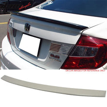 Load image into Gallery viewer, 2012-2015 Honda Civic 9th Gen 4Dr Painted #NH788P White Trunk Spoiler