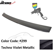 Load image into Gallery viewer, 2000-2006 BMW E53 X5 SUV Euro Style Black Rear Roof Window Spoiler ABS