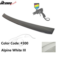 Load image into Gallery viewer, 2000-2006 BMW E53 X5 SUV Euro Style Black Rear Roof Window Spoiler ABS