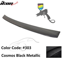 Load image into Gallery viewer, 2000-2006 BMW E53 X5 SUV Euro Style Black Rear Roof Window Spoiler ABS