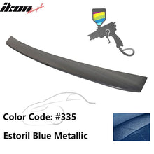 Load image into Gallery viewer, 2000-2006 BMW E53 X5 SUV Euro Style Black Rear Roof Window Spoiler ABS