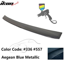 Load image into Gallery viewer, 2000-2006 BMW E53 X5 SUV Euro Style Black Rear Roof Window Spoiler ABS