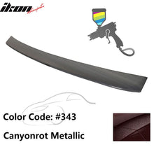 Load image into Gallery viewer, 2000-2006 BMW E53 X5 SUV Euro Style Black Rear Roof Window Spoiler ABS