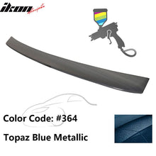 Load image into Gallery viewer, 2000-2006 BMW E53 X5 SUV Euro Style Black Rear Roof Window Spoiler ABS