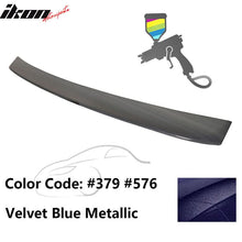 Load image into Gallery viewer, 2000-2006 BMW E53 X5 SUV Euro Style Black Rear Roof Window Spoiler ABS